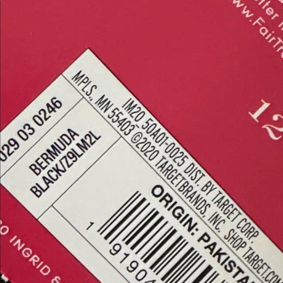 Isabel Maternity Side Panel 9” Bermuda Jean Shorts Women’s 12 Black Wash Denim - Picture 6 of 9